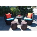 Brand New Outdoor Lounge Setting TC-004 (5 piece - stool)